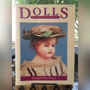 Vintage Ephemera Dolls: The Collector's Magazine: Antique Wax Dolls Spring 1984